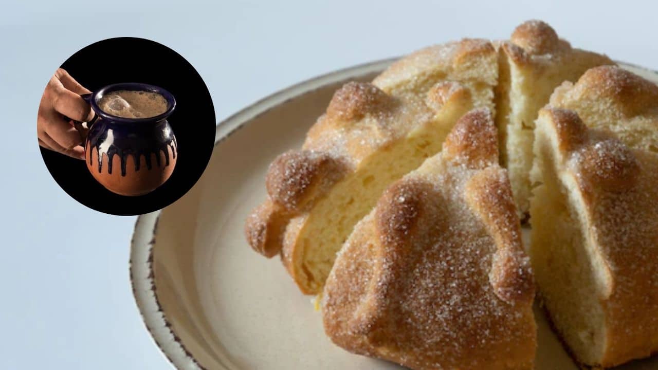 receta atole pan de muerto