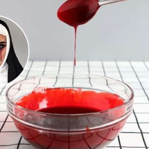 sangre falsa para halloween