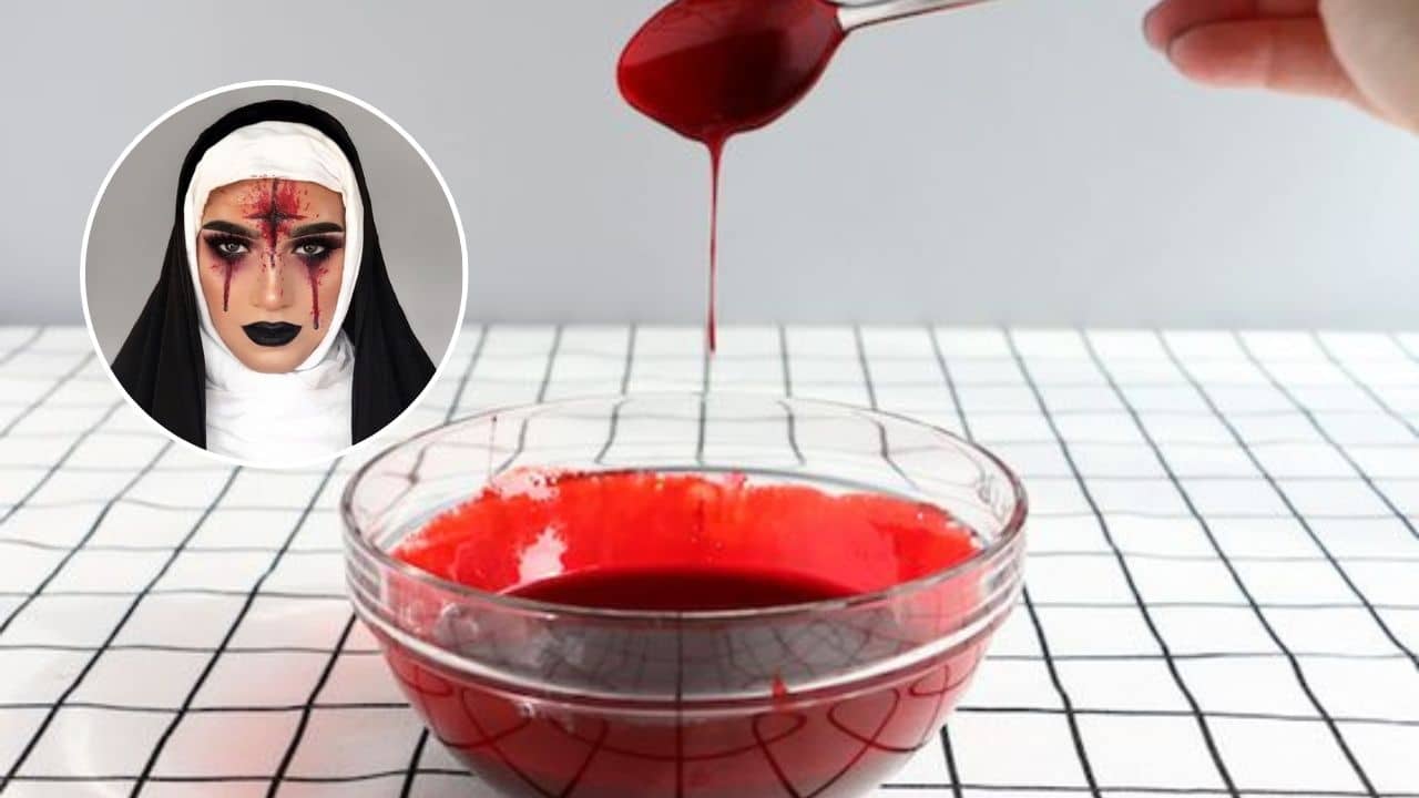 sangre falsa para halloween