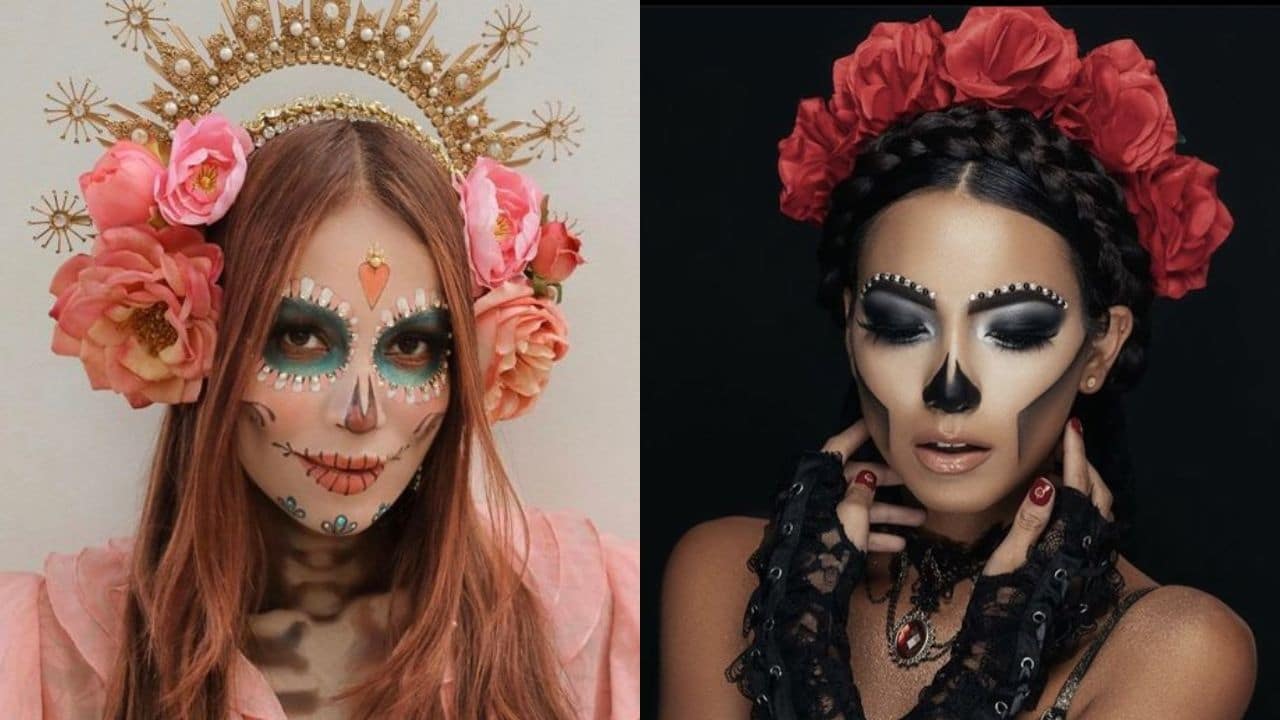 maquillaje de dia de muertos