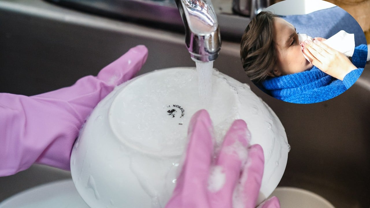 desinfectar los trastes