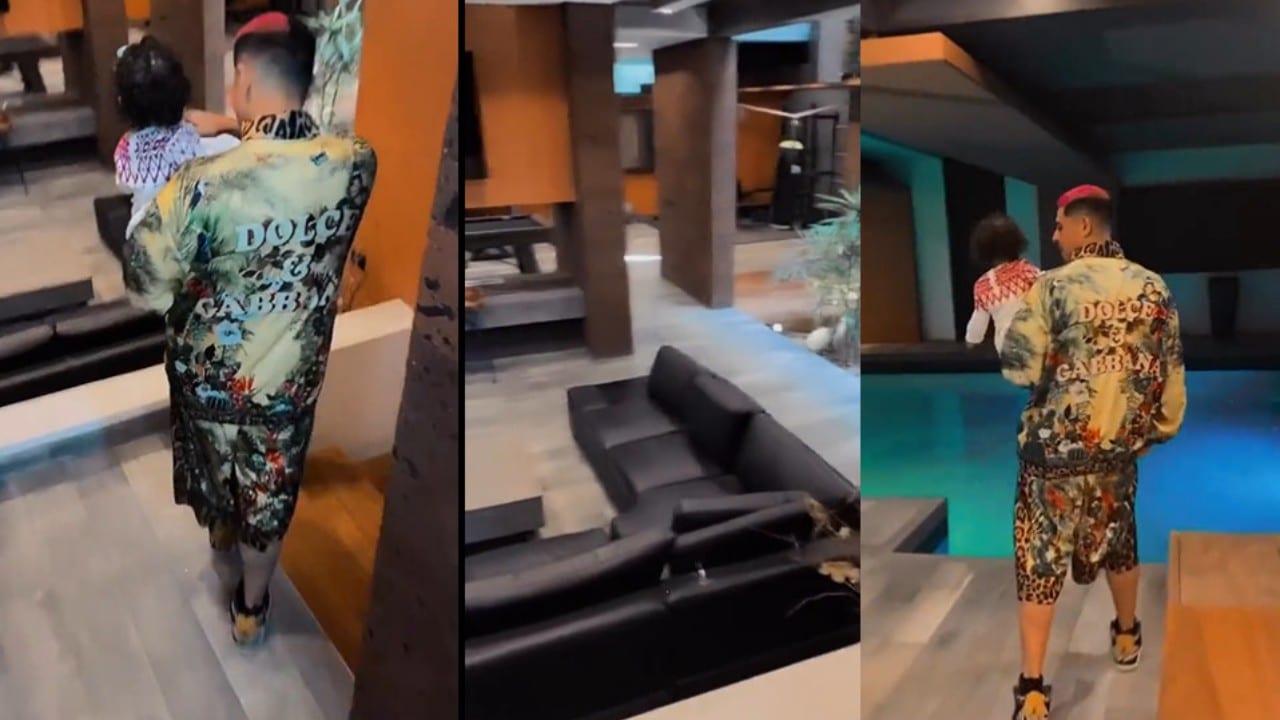 La lujosa casa de Eduin Caz