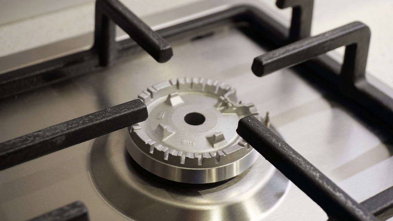 Maicena para limpiar la estufa