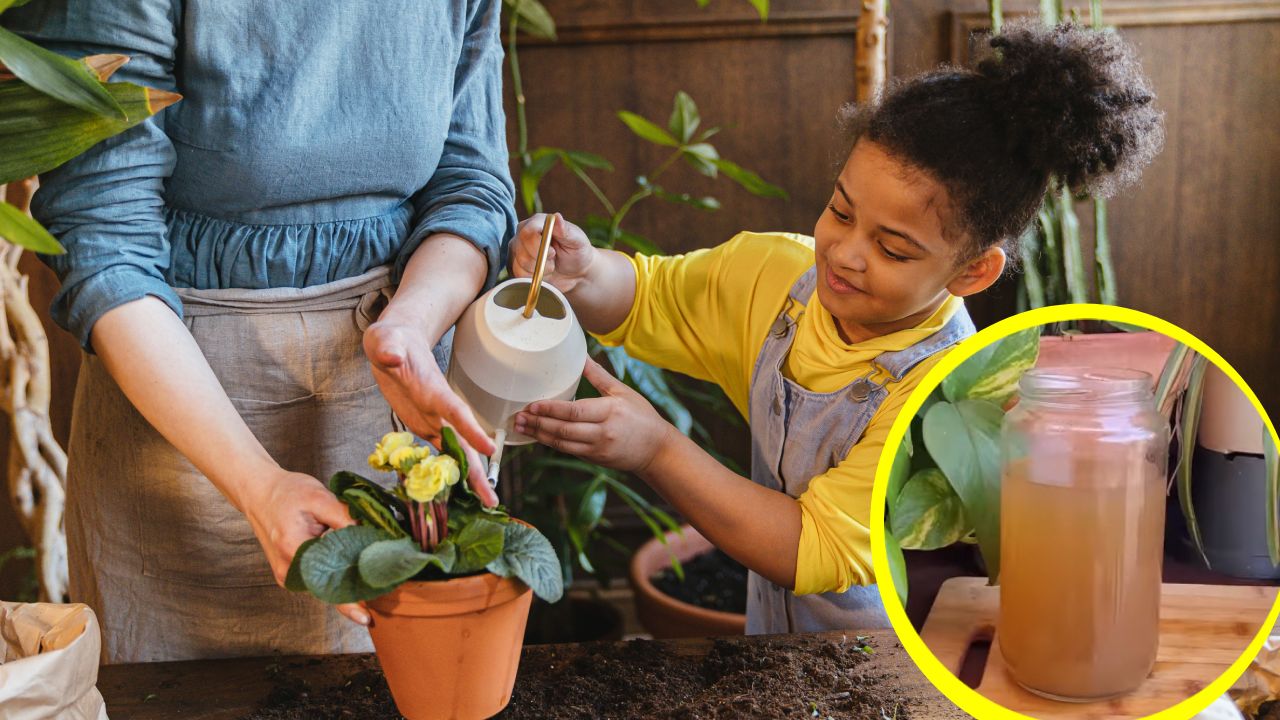 plátanos maduros para hacer florecer tus plantas