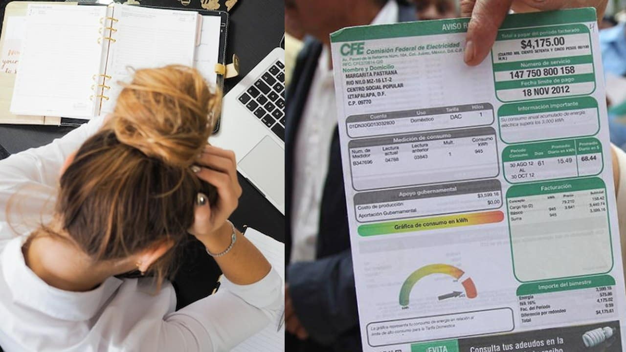 Recibo de luz más caro