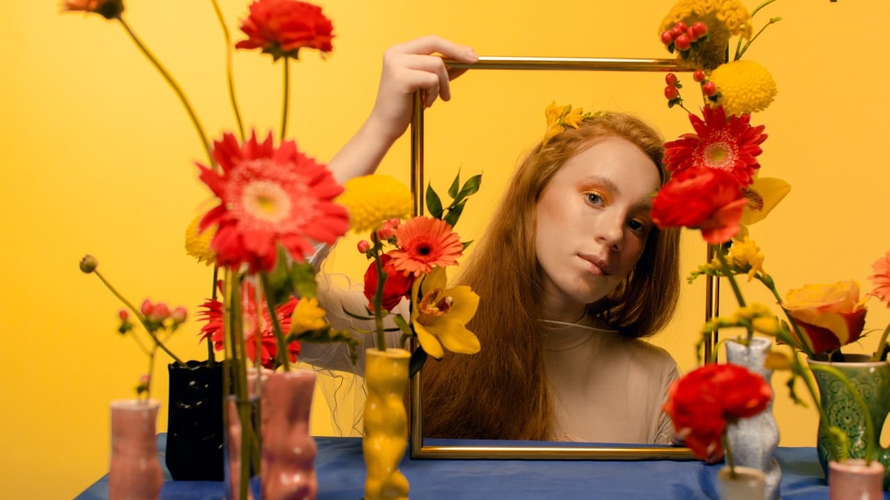 Truco para preservar las flores en un marco de fotos