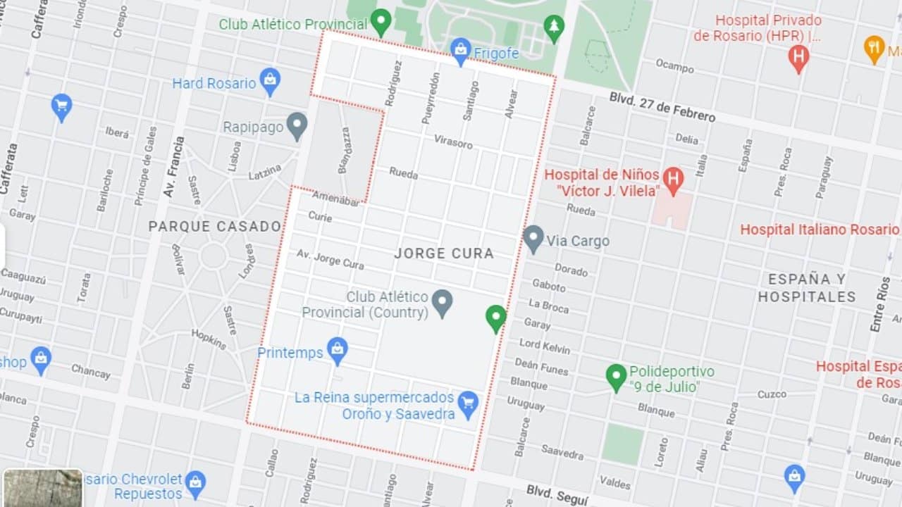 el barrio en el que creció Tata Martino