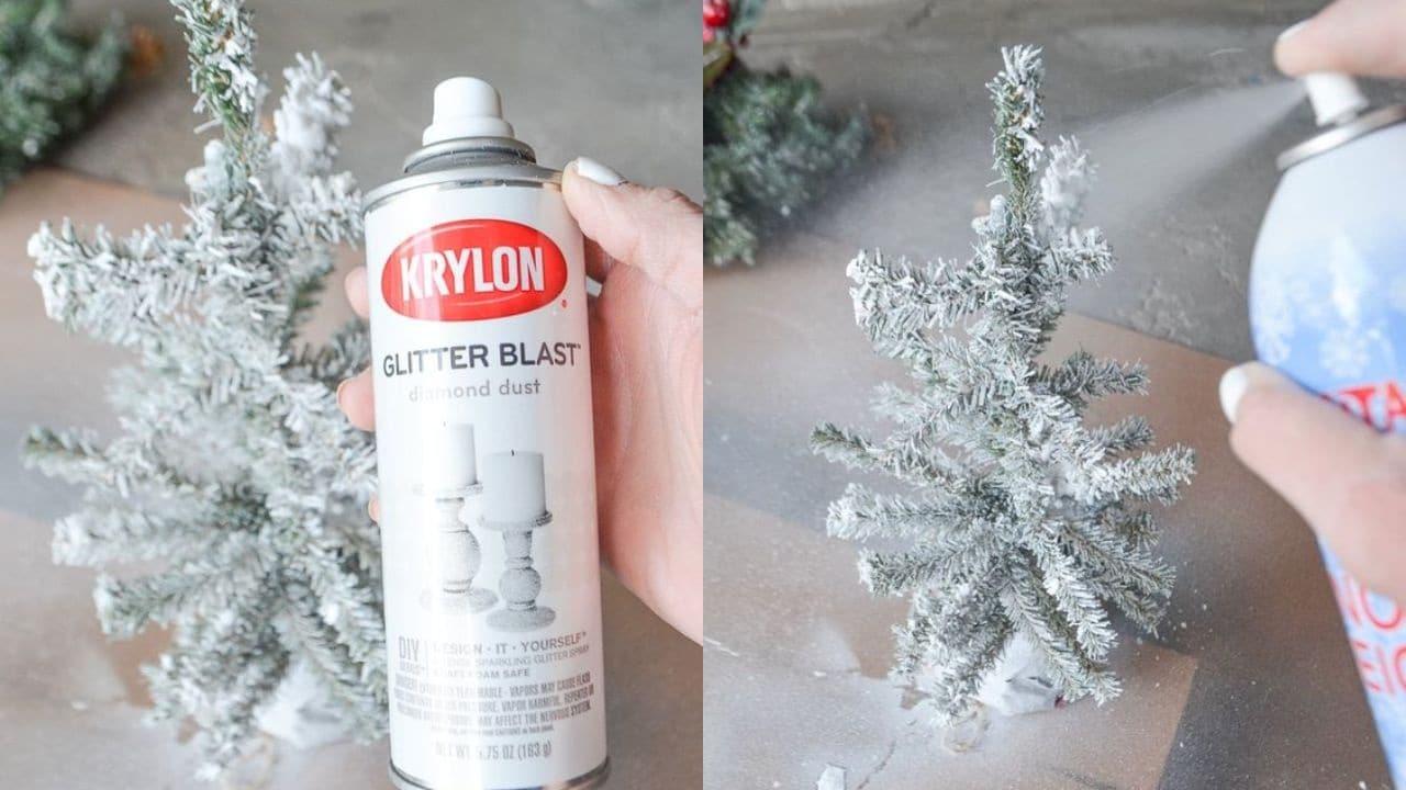 como pintar arbol de navidad