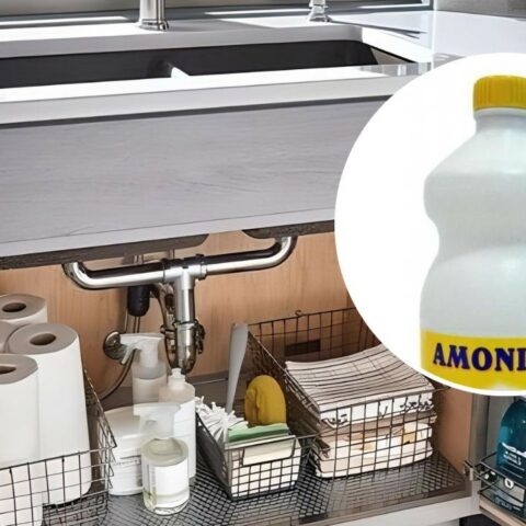 eliminar humedad debajo fregadero