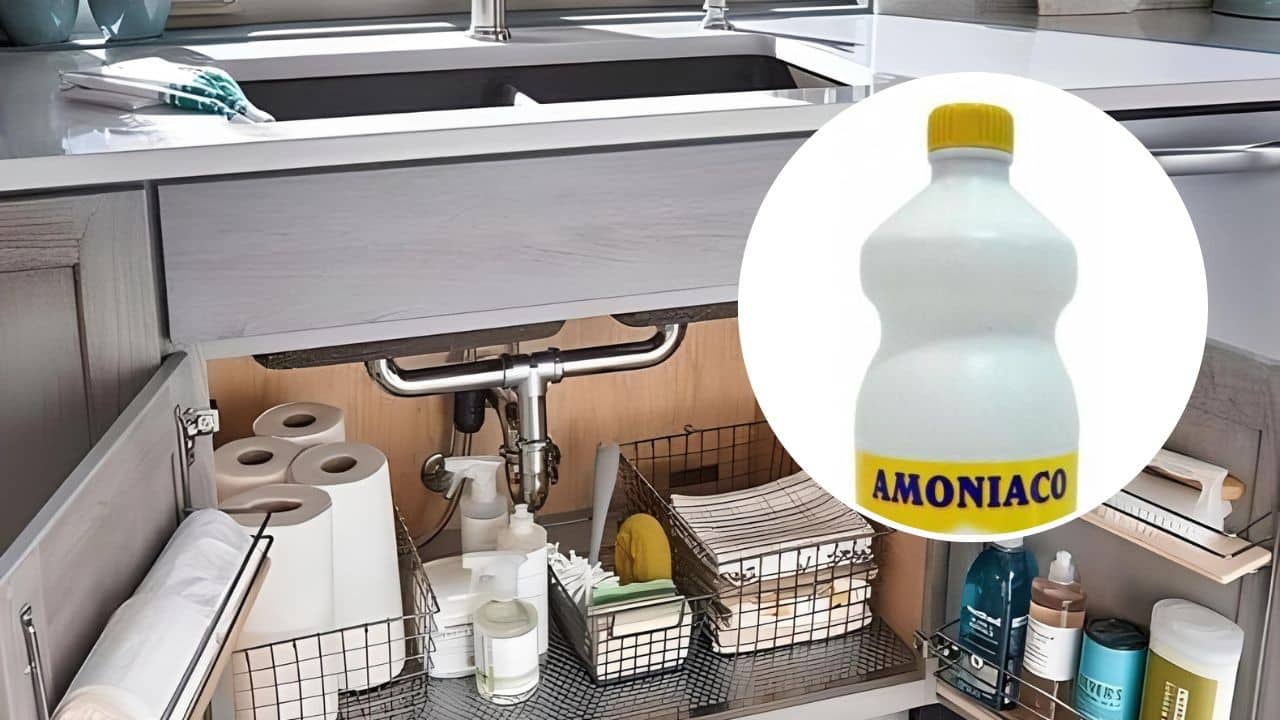 eliminar humedad debajo fregadero