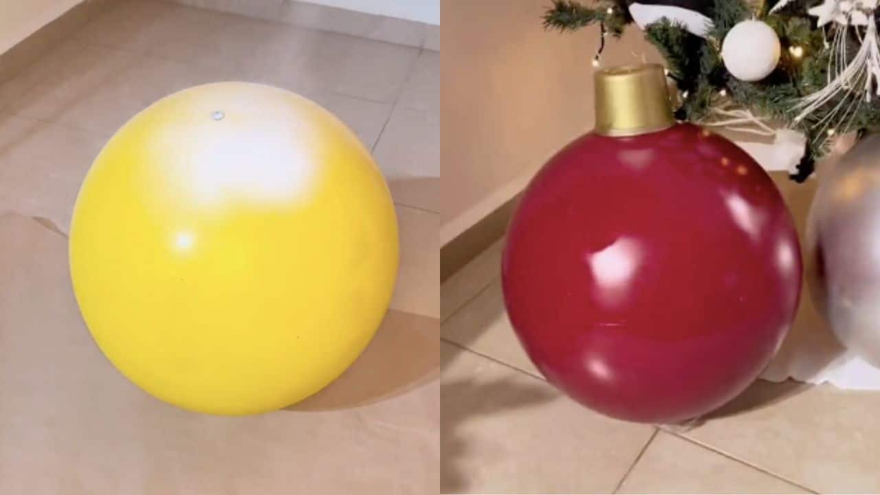 como hacer esferas gigantes