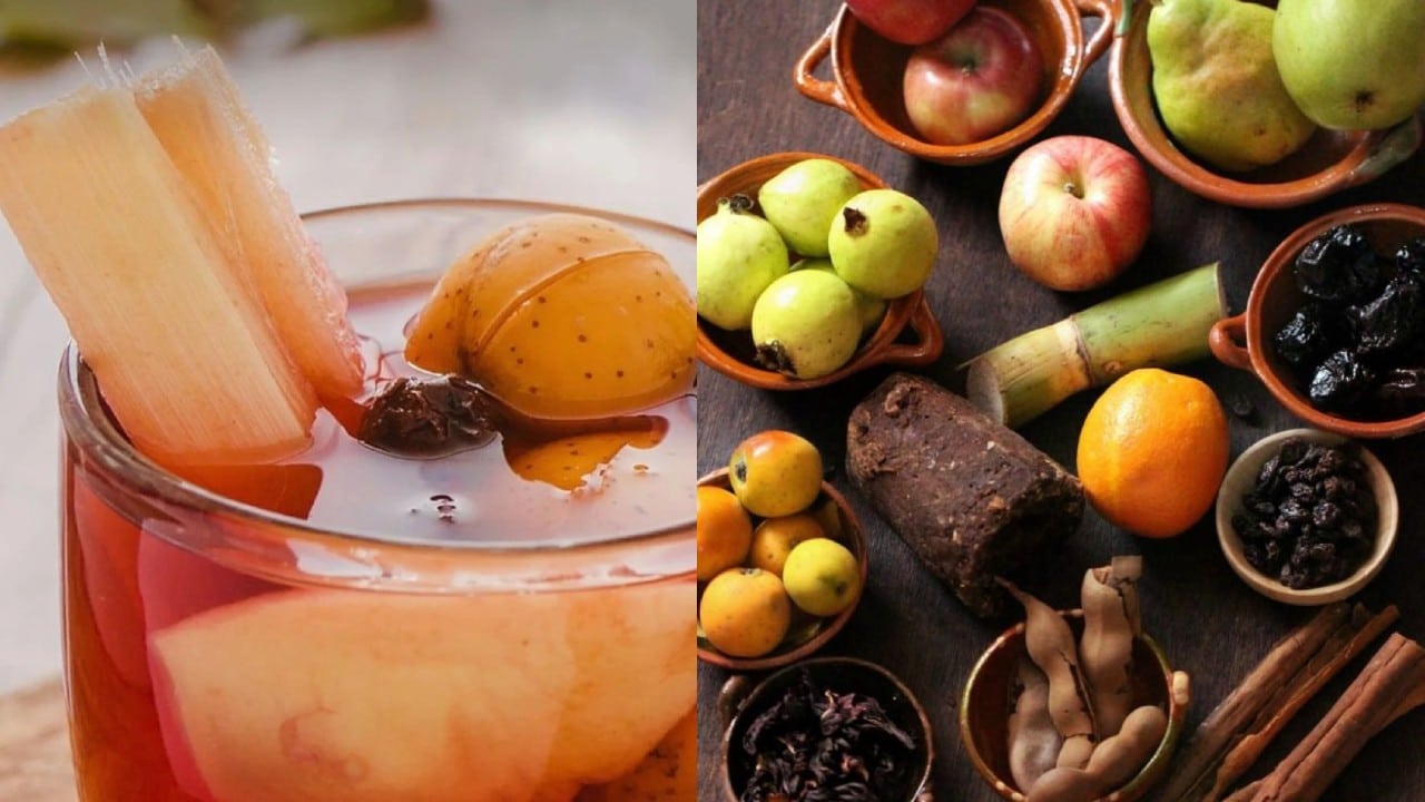 Cómo hacer ponche de frutas con jamaica