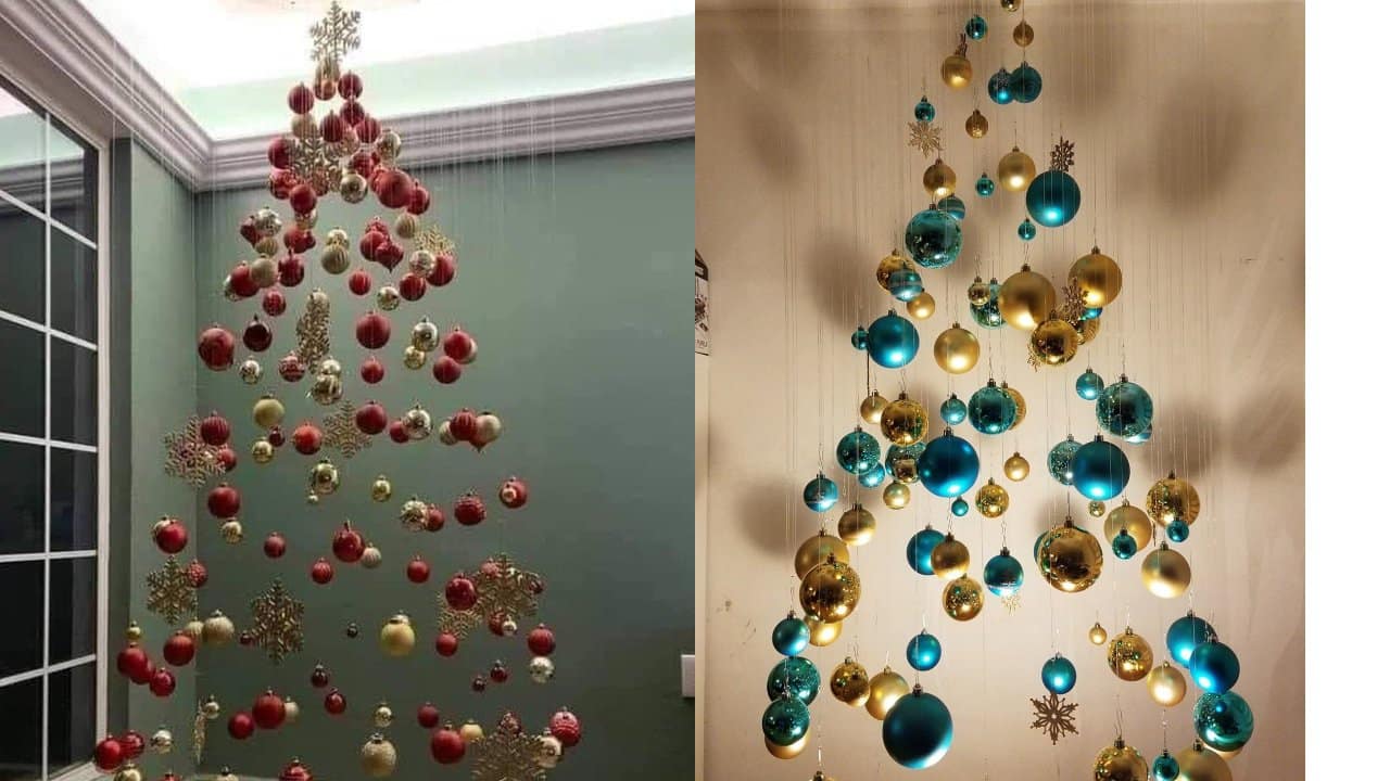 Cómo hacer un árbol de Navidad flotante
