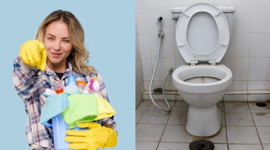 Cómo quitar el moho del baño