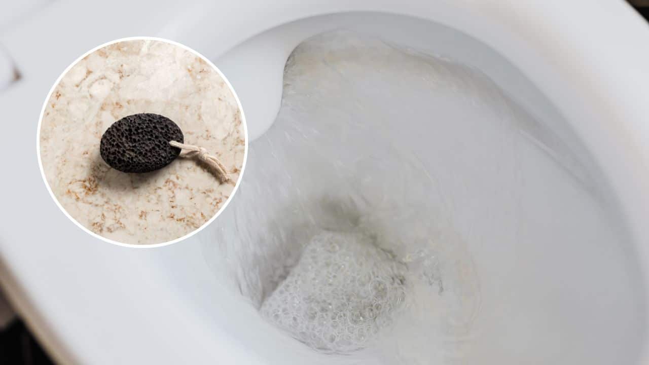 piedra pomez eliminar sarro inodoro