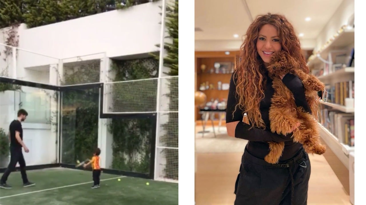 La casa que Shakira y Piqué compartían