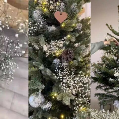 arbol de navidad flor de nube