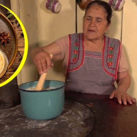 Doña Ángela enseña cómo hacer rompope