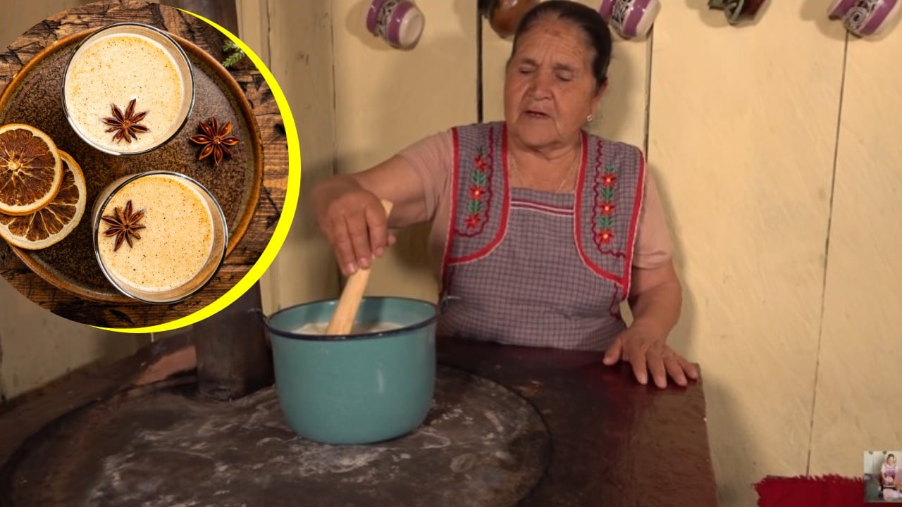 Doña Ángela enseña cómo hacer rompope