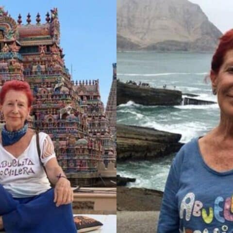 abuelita mochilera 84 anos