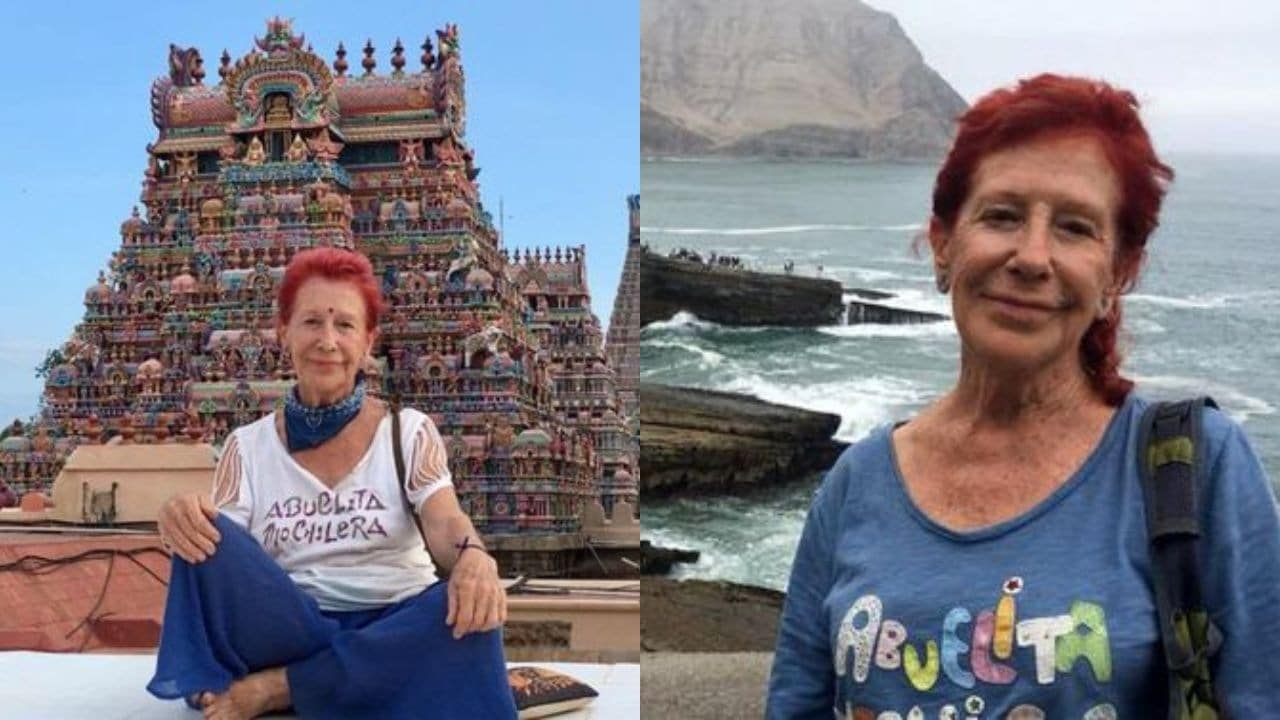 abuelita mochilera 84 anos