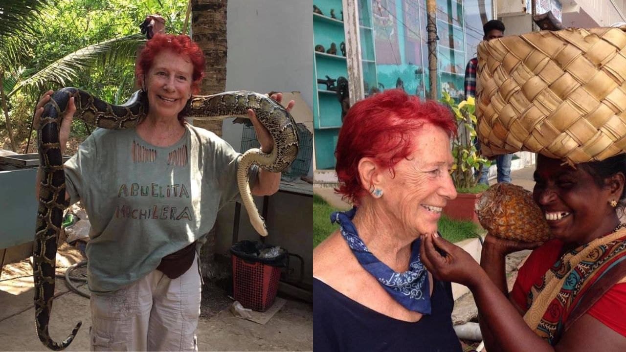 historia de abuelita mochilera