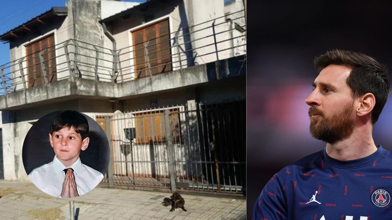 humilde casa crecio lionel messi