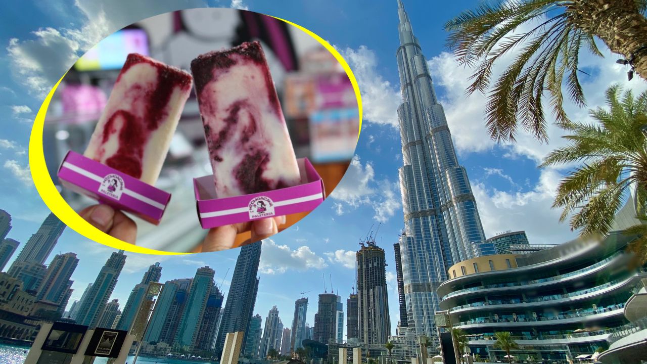 Mexicano abre una paletería Michoacana en Dubái