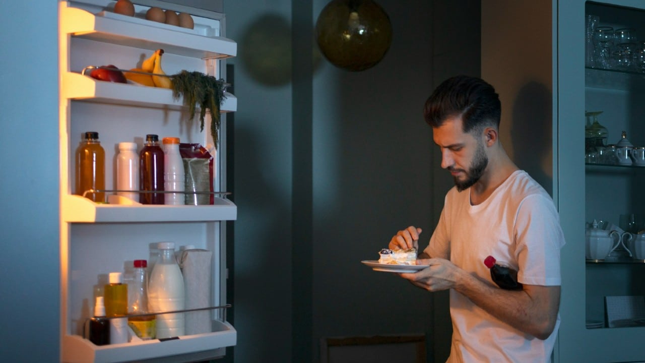 comida sobre el refri