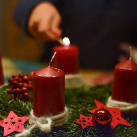 oracion para encender velas adviento