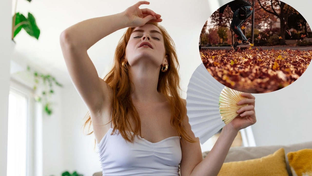 calor en pleno otoño en México