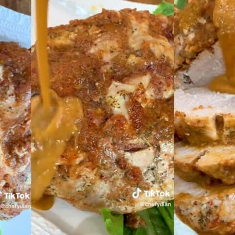 pierna de cerdo afrutada