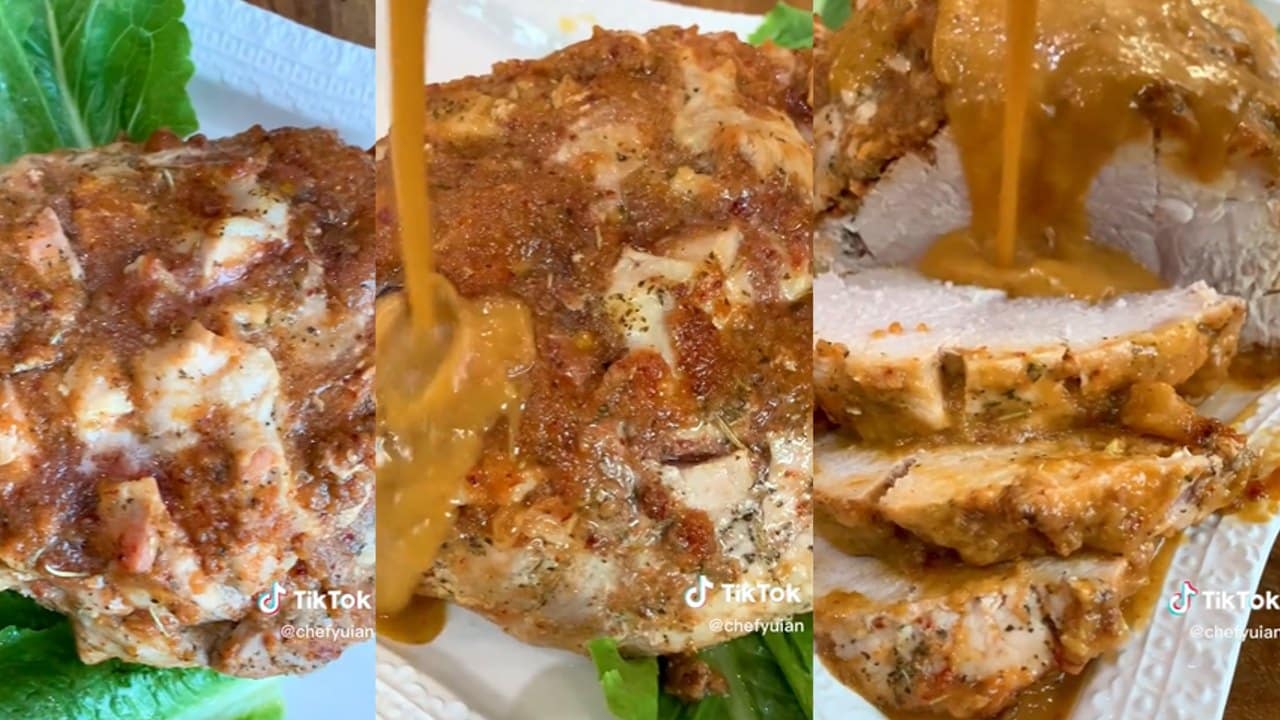 pierna de cerdo afrutada