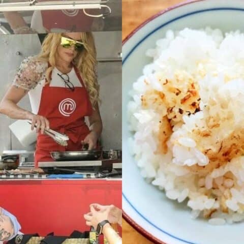 Truco para rescatar arroz quemado