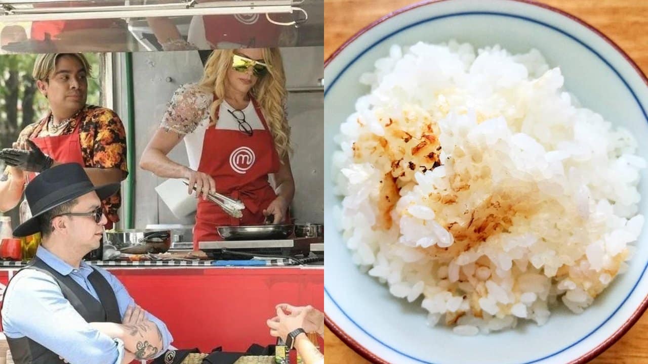 Truco para rescatar arroz quemado