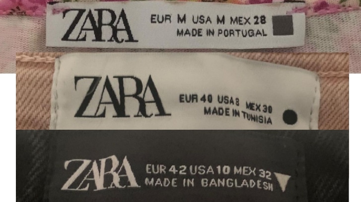 Zara tiene un mensaje secreto en sus etiquetas