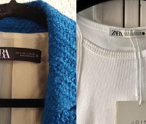 Zara tiene un mensaje secreto en sus etiquetas
