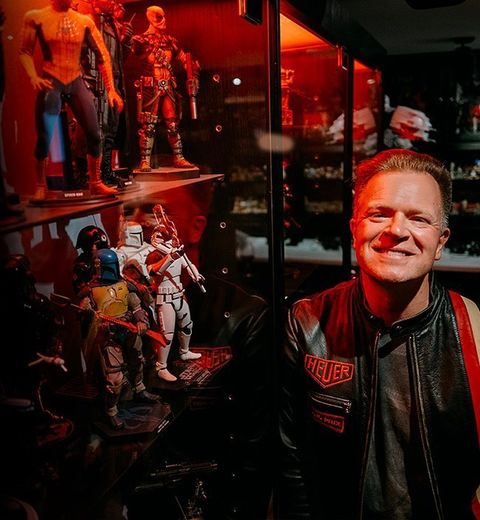 Gavito es coleccionista