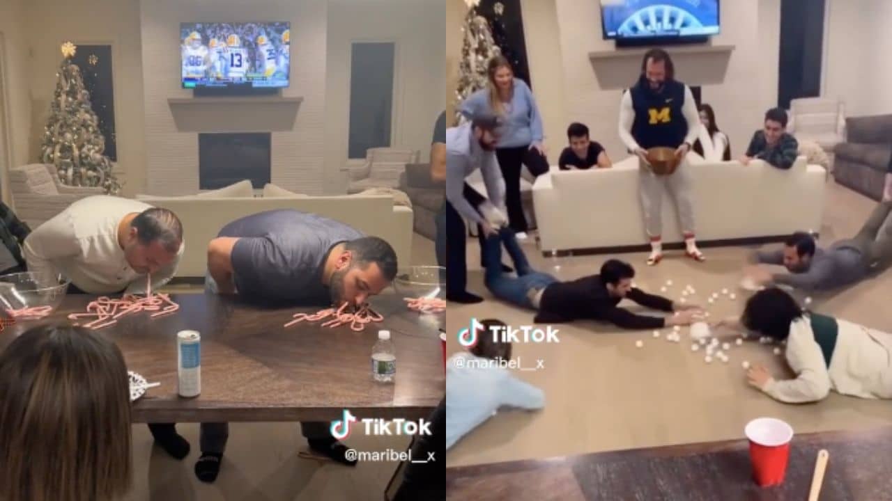 juegos de navidad en familia