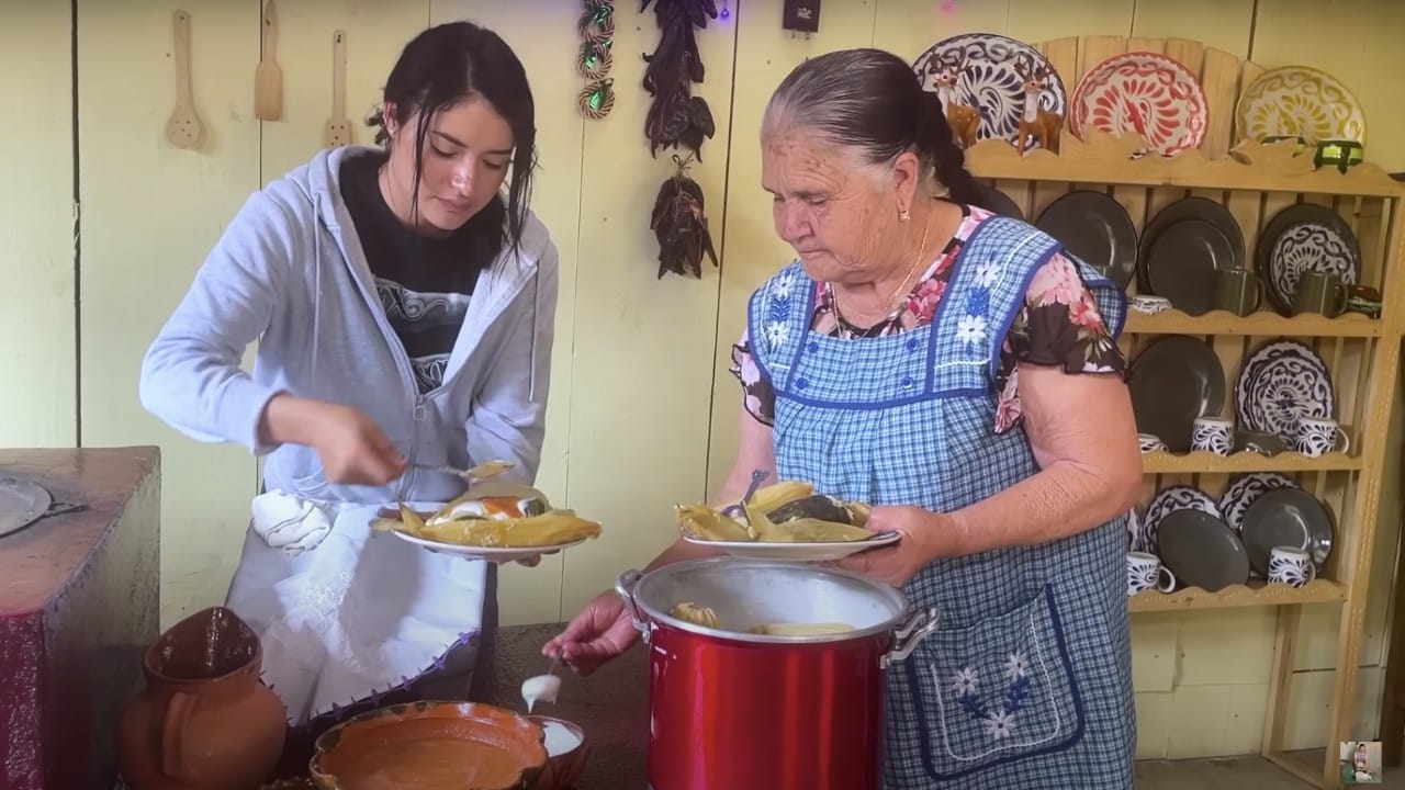 cena navidena dona angela