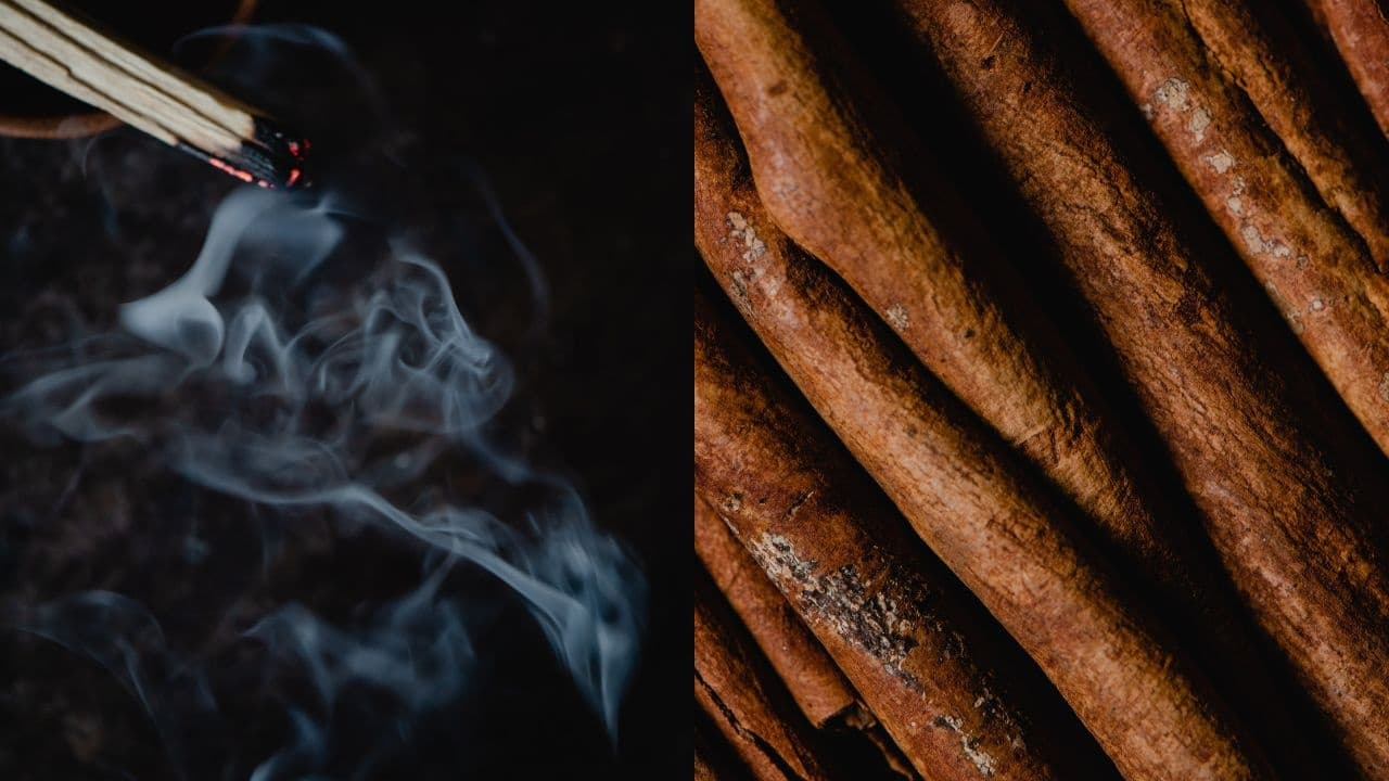 incienso casero de canela