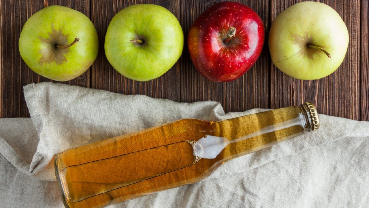 receta casera del vinagre de manzana