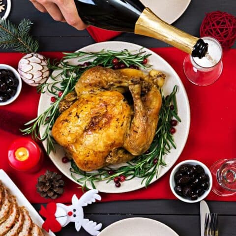 Cuánto tiempo hornear la pierna de cerdo y el pavo