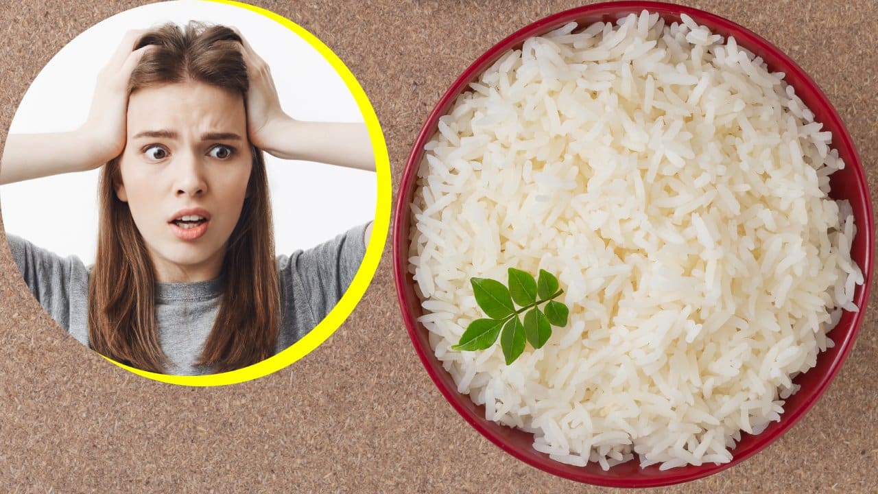 El arroz recalentado puede enfermarte