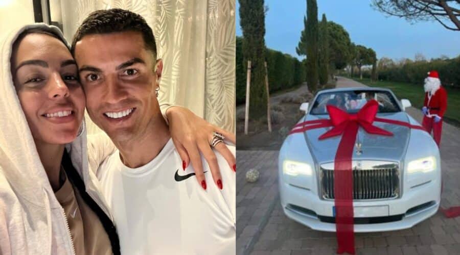 El auto que Georgina Rodríguez le dio a Cristiano Ronaldo