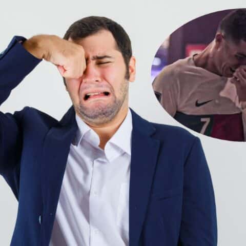 hombres lloran más por el futbol