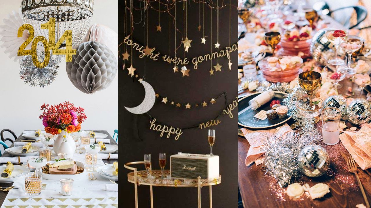 Ideas de decoración para Año Nuevo