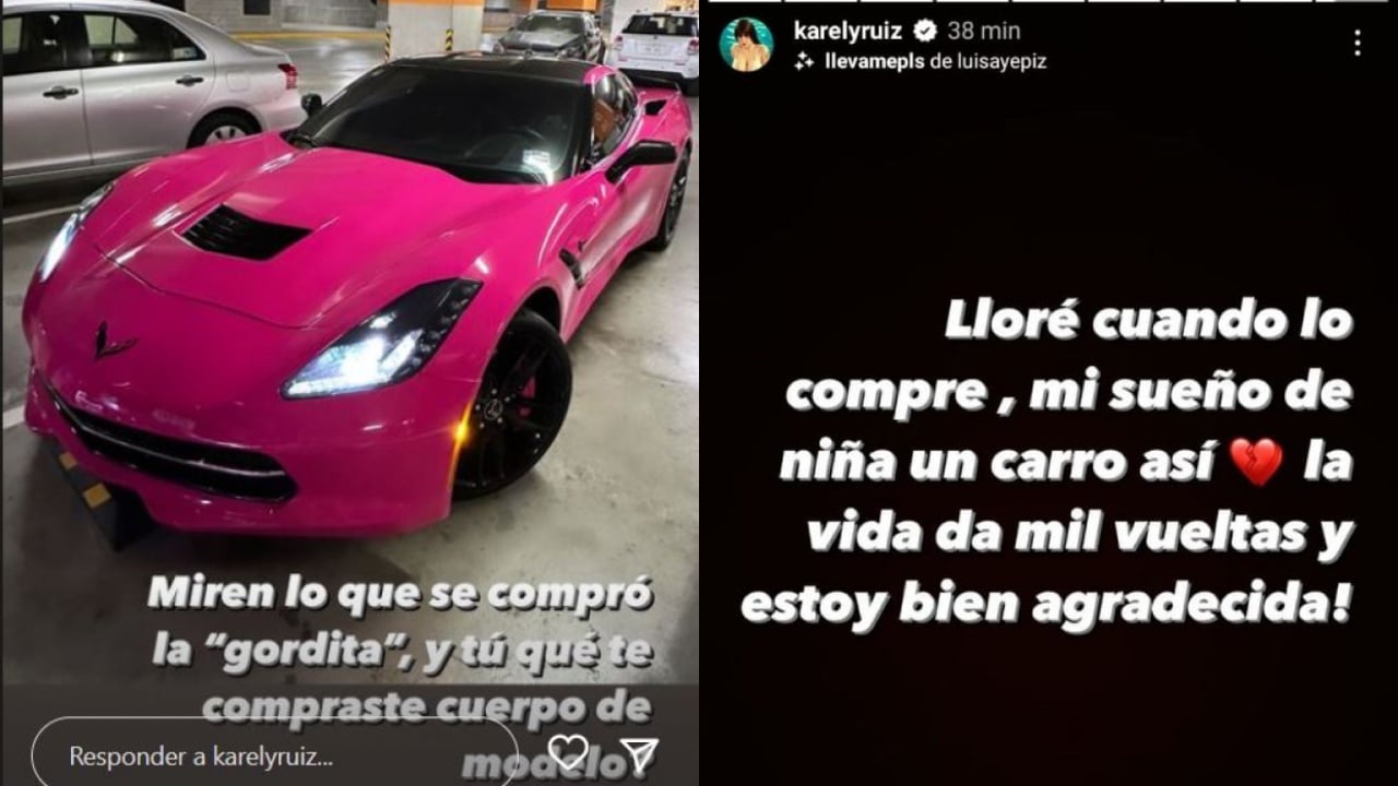 Auto de Karely Ruiz