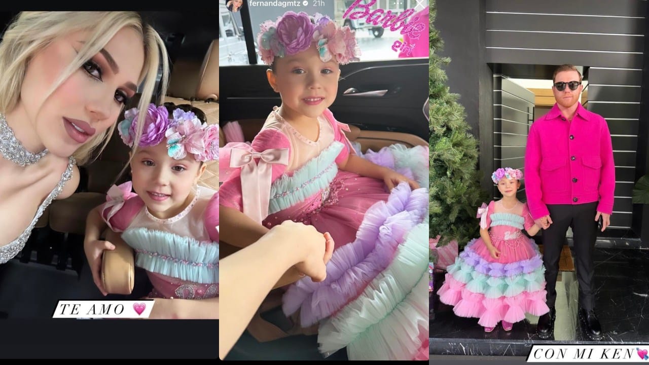 La fiesta de la hija menor del Canelo