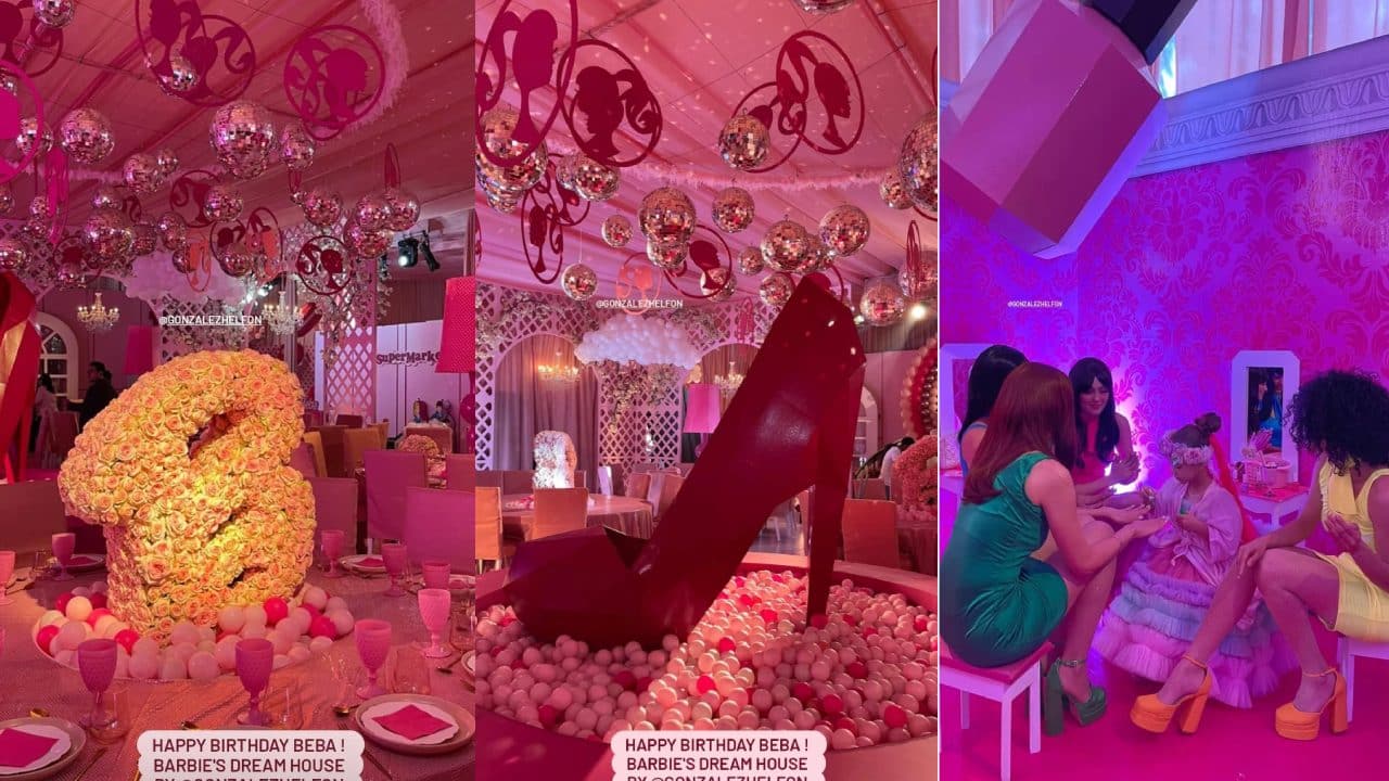 La fiesta de la hija menor del Canelo